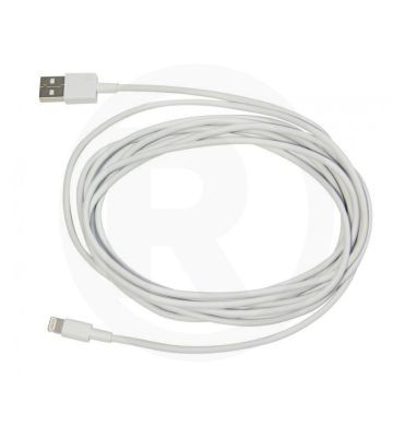 CABLE REDONDO LIGHTNING A USB 9 PIES