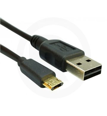 CABLE MICRO USB REVERSIBLE Y USB M - M 3 PIES