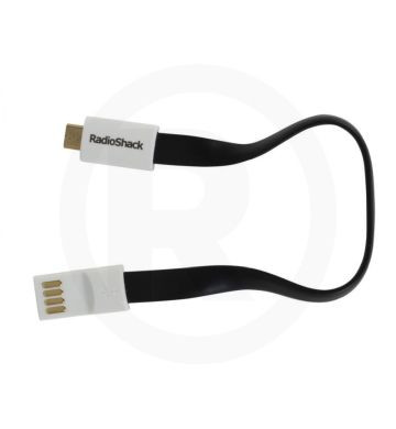 CABLE CORTO MICRO USB A USB 0.6 PIES