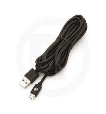 CABLE USB2 0 AM A MICRO USB M REDONDO NEG 9P